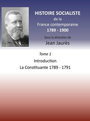 cover image of Histoire socialiste de la France contemporaine 1789-1900